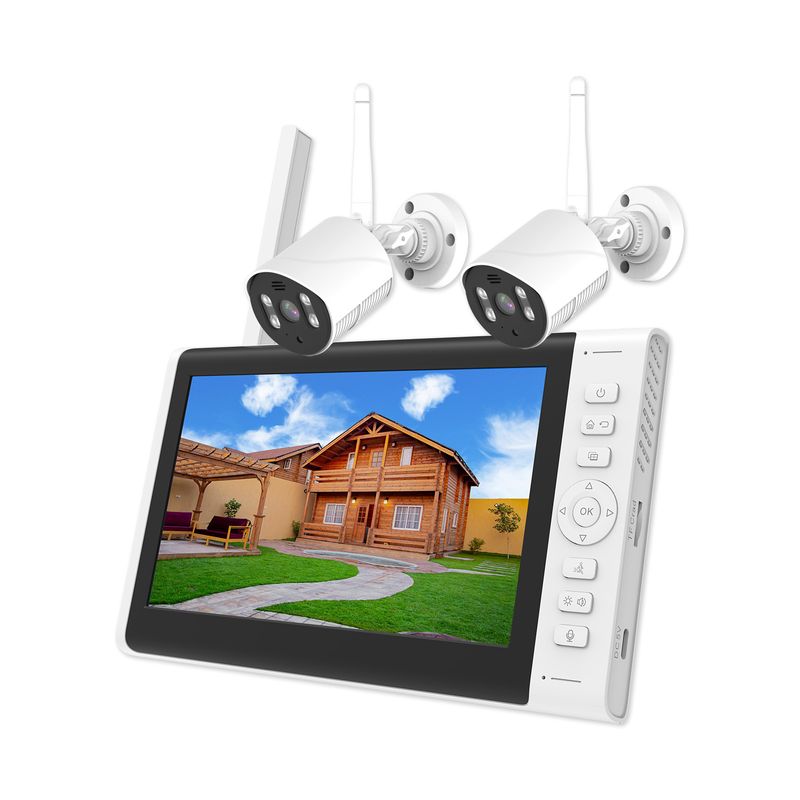 7 Inch Screen NVR Monitoring Set, Power On And Print Pictures,Waterproof HD Camera_voghion.com
