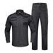 Men's Tactical Camouflage Shirt & Pants Set - Breathable, Durable, Outdoor Training Uniform For Jungle & Military Style_voghion.com