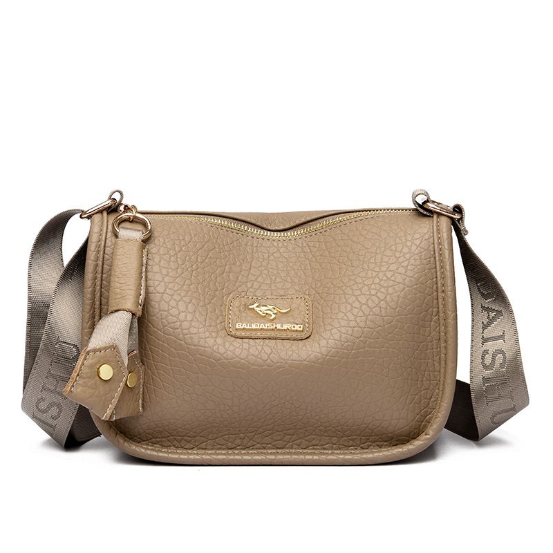 Héichwäerteg PU Lieder Schëllerriemen, Luxusmark, Multi-Täsch, Dammentasch_voghion.com