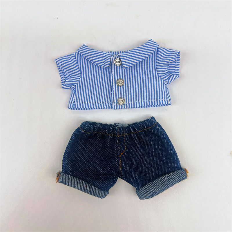 Doll Clothes Spot LBB LBB Party Summer Series Baby Clothes Shirt Jeans Vinyl Plush First And Second Generation_voghion.com