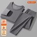 Vestiti 2024, girocollo, biancheria intima comoda e calda bifacciale, set da uomo, pantaloni autunnali ispessiti in velluto tedesco,_voghion.com