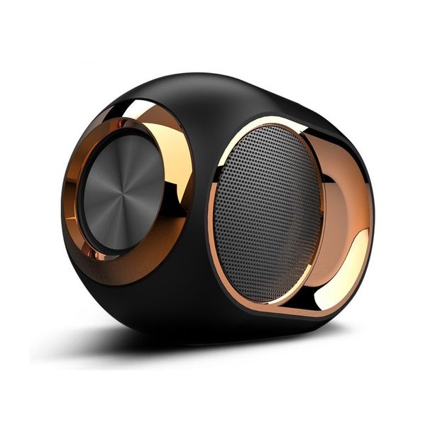 Olden Golden Retro Mini Gramophone Style Bluetooth Speaker_voghion.com
