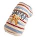 Cat Spring Breathable Striped Pet Thin Dog Clothes Bichon Teddy Summer Vest_voghion.com