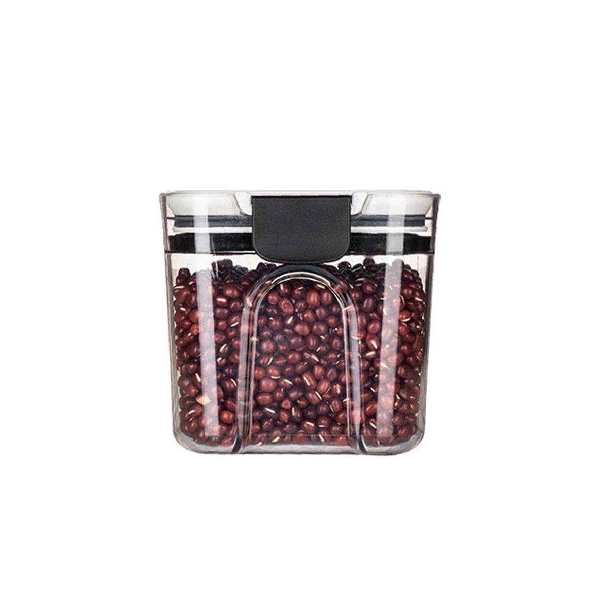 Boîte de rangement multifonctionnelle à couvercle rabattable, récipient étanche pour collations, pour garde-manger de cuisine_voghion.com