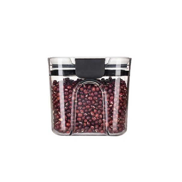 Boîte de rangement multifonctionnelle à couvercle rabattable, récipient étanche pour collations, pour garde-manger de cuisine_voghion.com