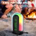 SING-E ZQS-L09 2025 New Creative Audio RGB Colorful Transparent Simple Wireless Bluetooth Speaker_voghion.com