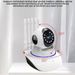 Bald Shaking Head Machine 360 Rotating Home Surveillance Wireless WiFi Network HD Night Vision Camera_voghion.com