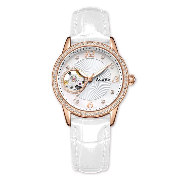 Orologio da donna Aoke Lady Fritillary, orologio meccanico completamente automatico, impermeabile, trasmissione in diretta Tiktok, orologio da donna, commercio estero_voghion.com