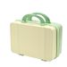 Candy colored contrasting with fairy style accompanying hand gift solid color clear travel box, mini suitcase zipper_voghion.com