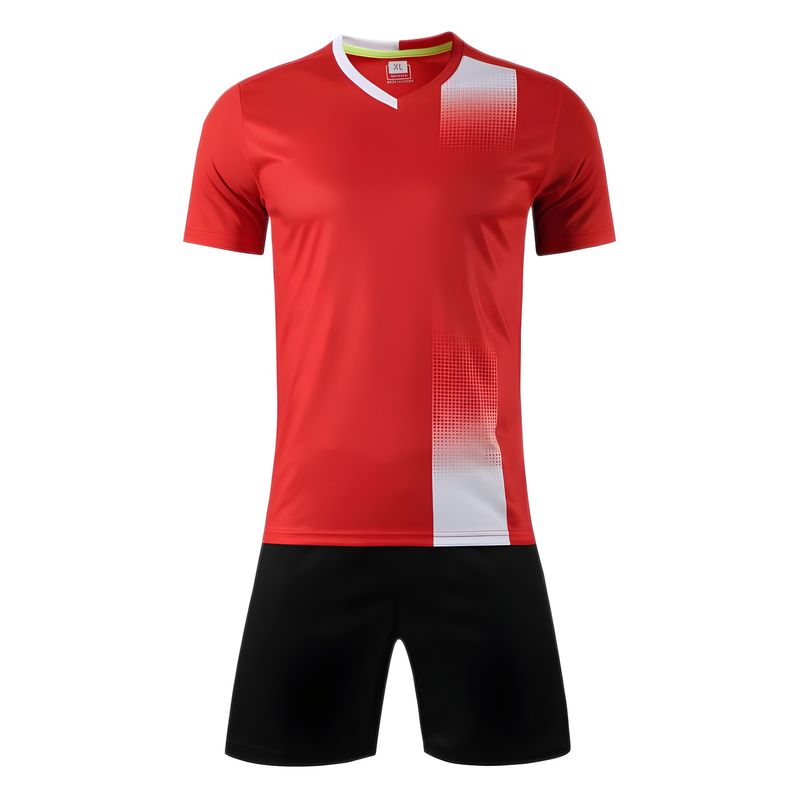 Voetbalset voor jongens en meisjes, schoolsporten, competitie, prestaties, training, snel drogende stof_voghion.com