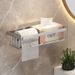 Non Punched Storage Rack, Tissue Box, Paper Drawer Roll, Placed In The Bathroom, Toilet Net Basket Rack_voghion.com