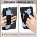 Universal E-Reader Security Hand Strap Holder For 6-8" IPhone Finger Grip PU Leather Nylon Elastics Belt For Kindle Kobo_voghion.com