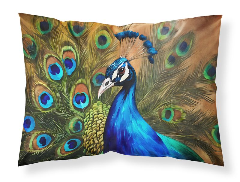 Peacock Standard Pillowcase Lightweight Super Soft Easy Care Decorative Artwork Pillowcase, Standard_voghion.com