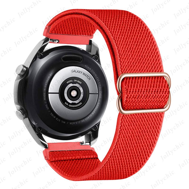 Pásek 20 mm 22 mm Pro hodinky Samsung Galaxy 4/klasické/46 mm/Active 2/Gear S3/5/5 pro 44 mm 40 mm nylonový elastický pásek Huawei GT 2/3 Pro_voghion.com