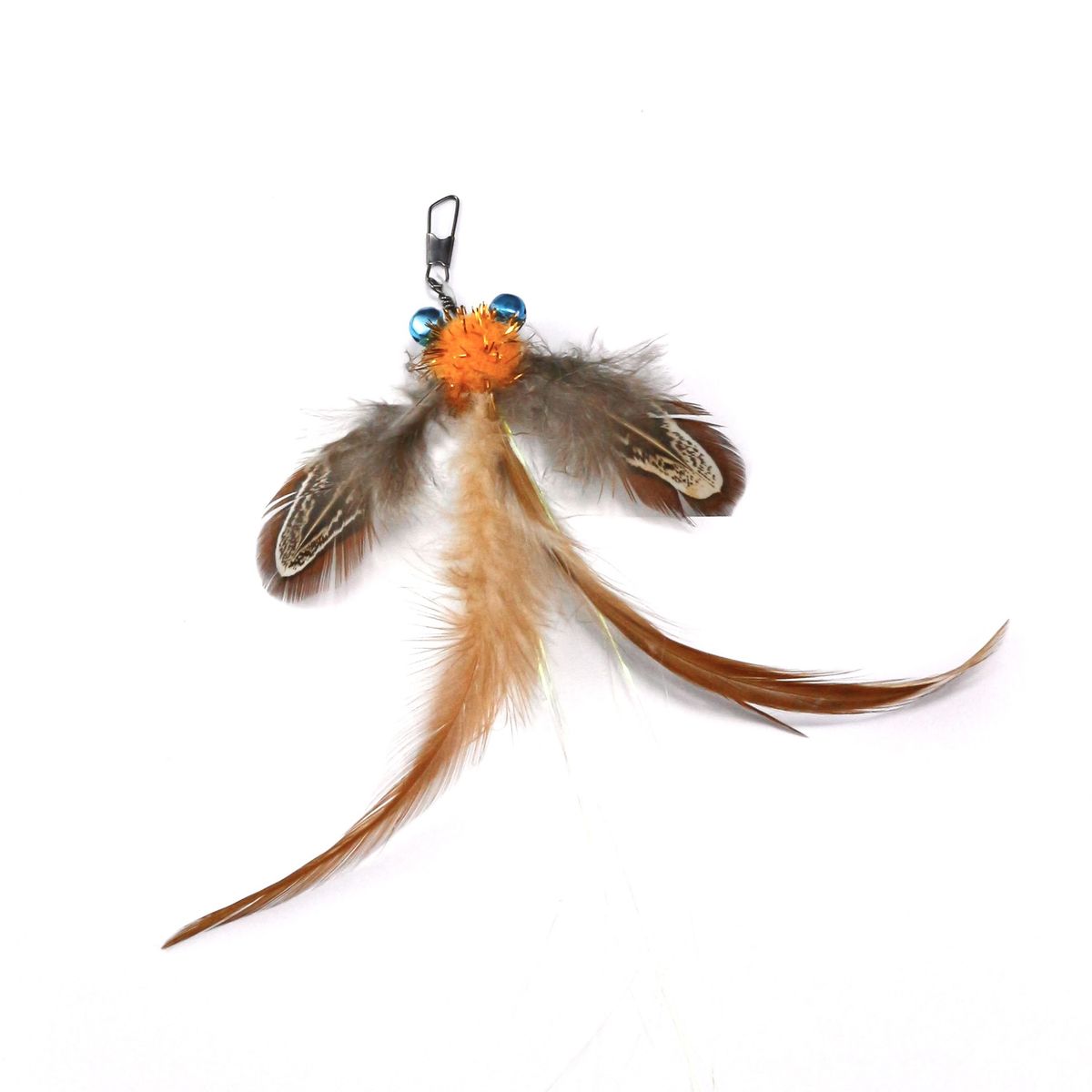 New Goldfish Cat Teaser Wand Replacement Head Design_voghion.com