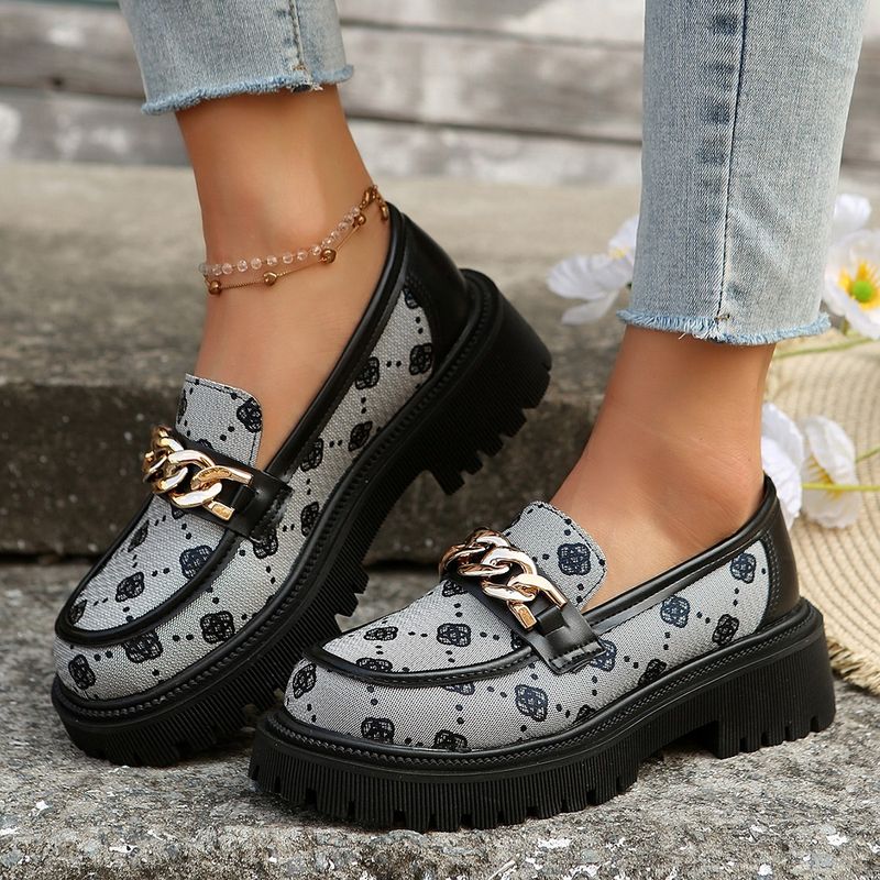 Women's Shoes new large size height enhancing women's shoes versatile platform small leather shoes _voghion.com