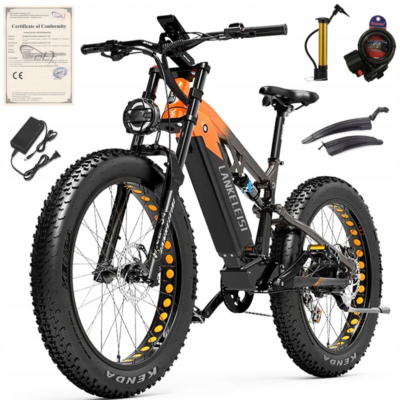 Leisi RV800 Plus Elektromobily 1130W 48V 20AH 52KM/H 150KM 26 palců_voghion.com