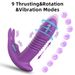 APP Bluetooth Stoßvibrator Für Frauen Rotierender Teleskopdildo Fernbedienung G-Punkt-Massage Klitoris-Stimulator Sexspielzeug_voghion.com