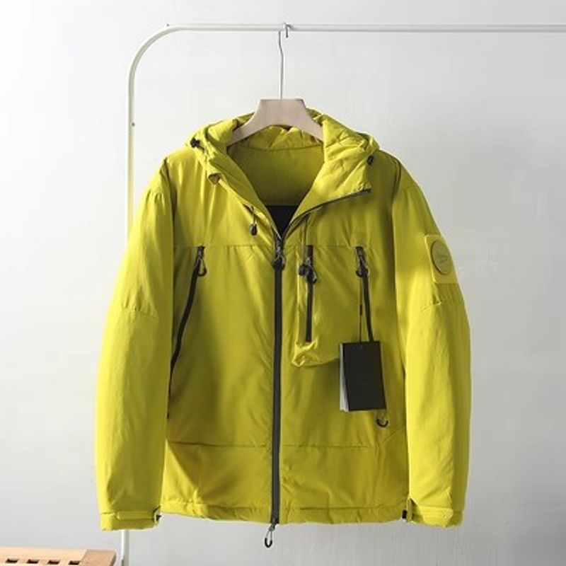 Men's Clothing Outdoor mountain series windproof and water proof Waimao men's autumn and winter new thickened hooded jacket cotton jacket_voghion.com
