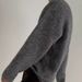 Men's Soft Knit Sweater - Retro Solid Color Pullover With Cozy Fleece Lining, Comfortable Loose Fit Crewneck For Casual Winter Wear_voghion.com