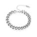 【Full Titanium Steel】Color-Retaining Personality Hip-Hop Style Cuban Bracelet Versatile Thick Chain Jewelry_voghion.com