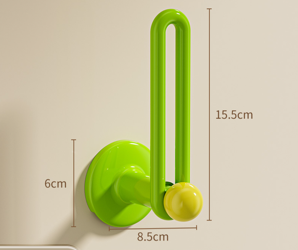 Krawatten-Organizer-Rack, Badezimmer-Accessoires, Clips, Gummibänder, Haarseile, Haken, lochfreie Schmuckaufbewahrung, magisches Werkzeug_voghion.com