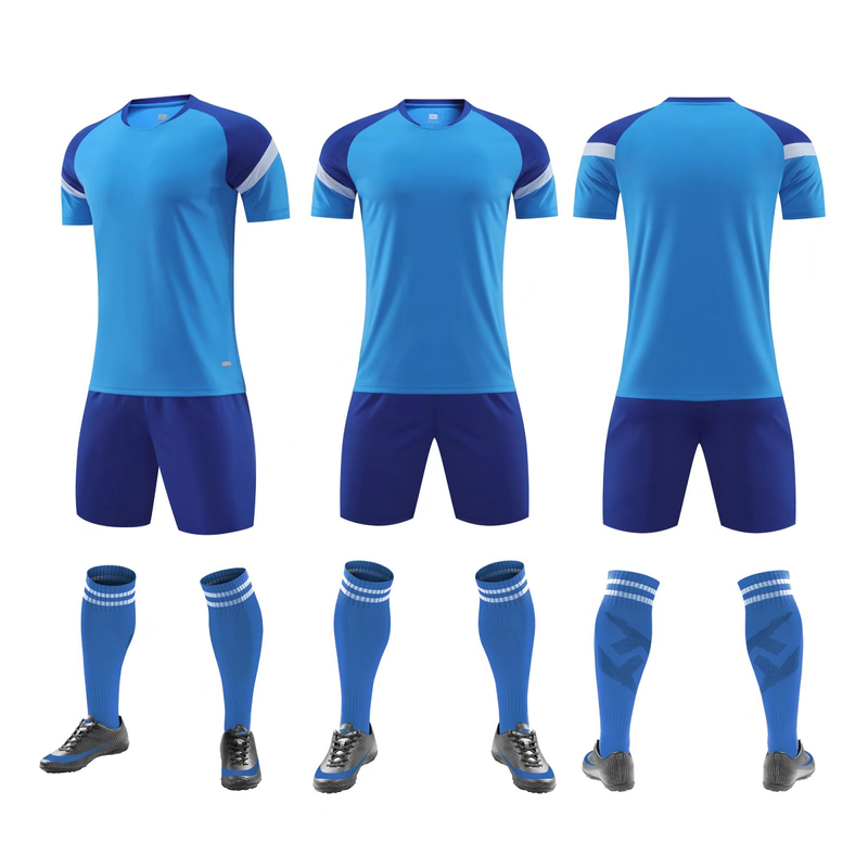 Kinderanzug, Sporttrainingskleidung für Jungen und Mädchen, kurzärmliger Wettkampfanzug für Grund- und Sekundarschüler_voghion.com