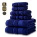 100% Cotton Towel Set - 6-Piece Bath & Face Towel Bundle (Ultra Absorbent Soft & Fluffy For Home & Travel Includes Bath Towels & Washcloths)_voghion.com