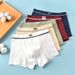 Jongenënnerwäsch, Boxershorts Typ A, Kannerënnerwäsch aus Kotteng, Eenfaarweg, Boxershorts fir mëttelgrouss a grouss Kanner,_voghion.com