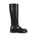 ANN Same Style~ One Shoe Two Ways Over-the-Knee For Women 2024 Winter New Design Sense Niche Black Slimming Long Boots_voghion.com