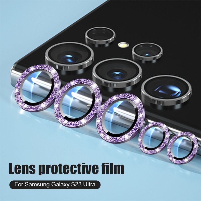 Pellicole protettive Diamond Lens Cover S24 per Samsung Galaxy S23 S22 Ultra Plus Cappucci protettivi per fotocamera_voghion.com