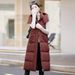 Women's Long Puffer Vest With Hood - Oversized Knee-Length Quilted Coat, Zip-Front Casual Layering Piece For Winter_voghion.com