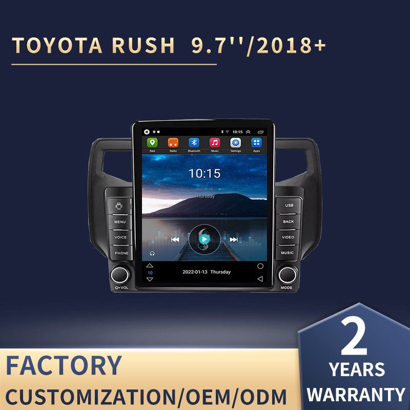 Geeignet für Toyota Rush vertikale bildschirm navigation system 2018 Android smart große bildschirm zentrale steuerung display integrierte maschine_voghion.com