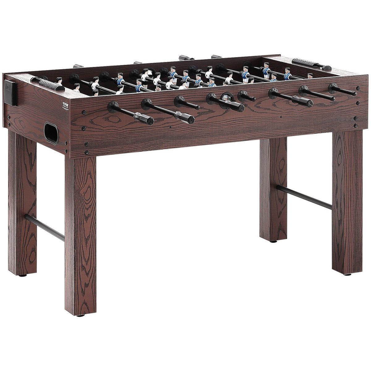 VEVOR Foosball Table, 55 Inch Standard Size Foosball Table, Indoor Full Size Foosball Table For Home, Family, And Game Room, Soccer With Foosball Table Set, Includes 4 Balls And 2 Cup Holders_voghion.com