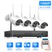 Set di telecamere di sorveglianza di sicurezza wireless HD per esterni e interni con Wi-Fi_voghion.com
