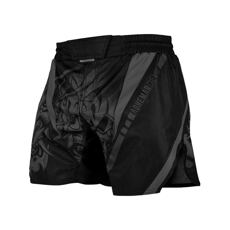 Männerkleeder Kampftrainingshosen Muay Thai locker Shorts Männer a Fraen Sanda Kampfboxkleeder Sport Laf Fitnesshosen personaliséiert_voghion.com