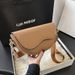 This year's fashionable solid color texture single shoulder crossbody for women's 2024 new versatile Instagram popular_voghion.com