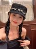 Women's 2024 New Spring And Summer Face Small Fragrant Bow Cap_voghion.com