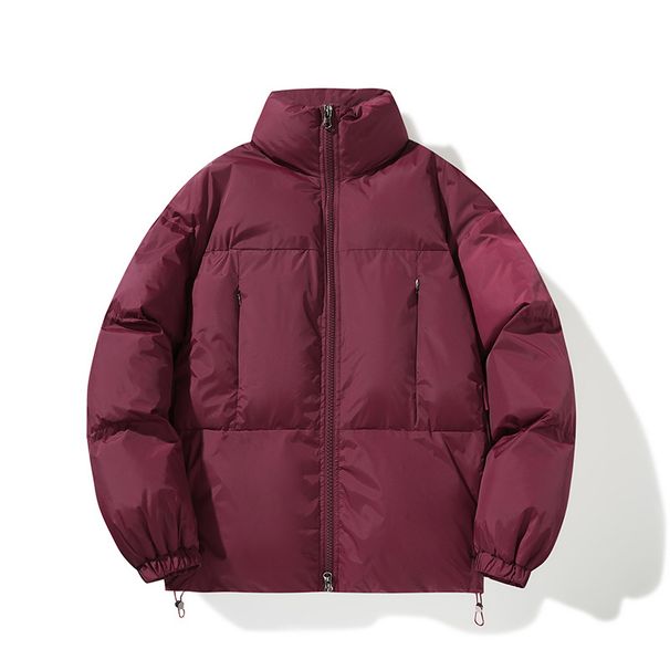 Baumwollbademantel für Paare im Herbst und Winter, modische, trendige Marke, wasserdicht, winddicht, verdickt, warm, lockere Kleidung für Männer_voghion.com