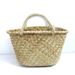 New Handheld Triangular Straw Woven Basket Style Casual Women's Beach Bag_voghion.com