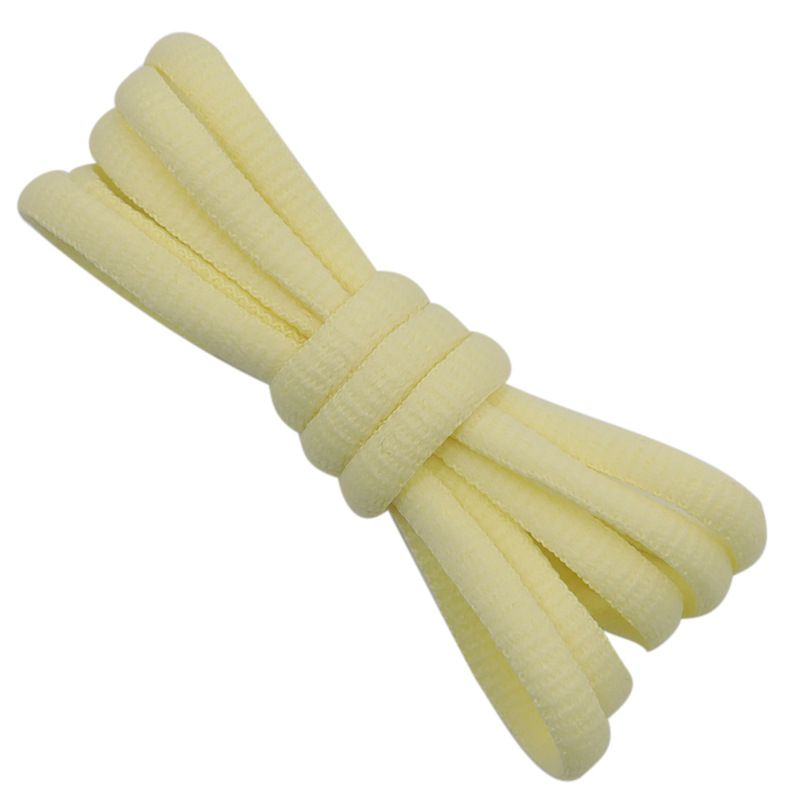 Shoelaces Classic Match 0.6cm Semi-round Solid Color Polyester Shoelaces Small White Shoe Board Shoe Rope_voghion.com