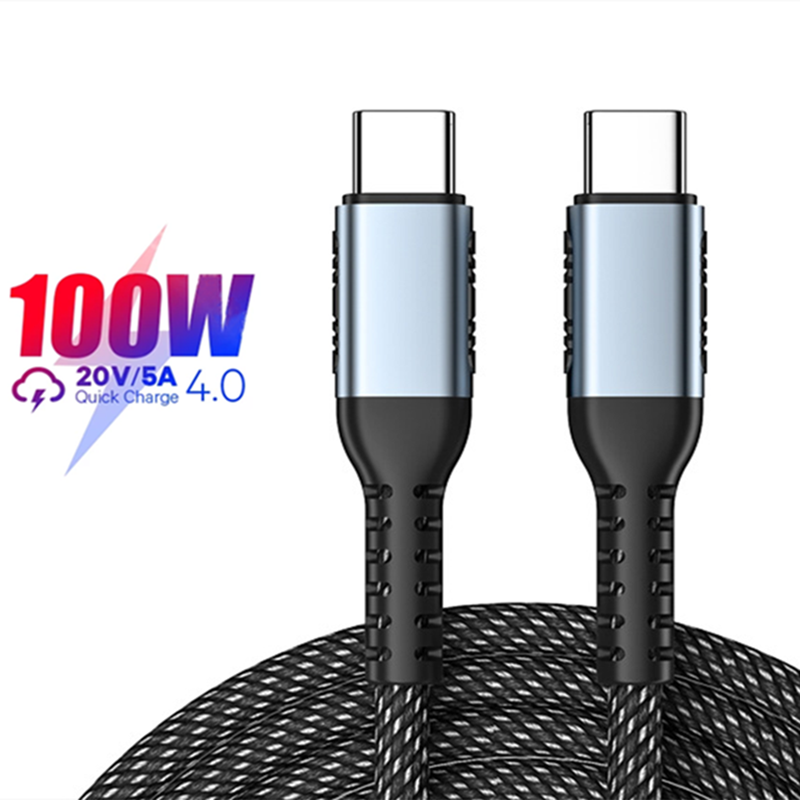 Cable USB C a USB tipo C, 100 W, 60 W, PD, cargador rápido, cable USB C para Xiaomi, Samsung, Huawei, MacBook, iPad_voghion.com