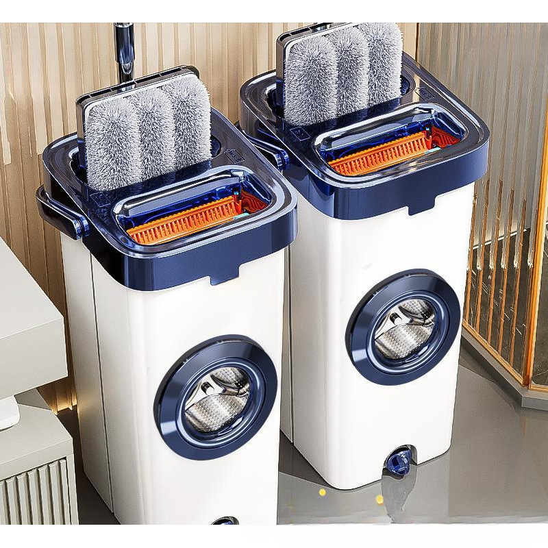 Hands-Free Washing Scratch Fun Household Flat One-Sweep Clean New Model Dry And Wet Separation Mop_voghion.com
