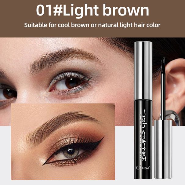 OCHEAL Cross-border Tear-off Eyebrow Glue Tear-off Speed Eyebrow Three-dimensional Eyebrow Dye Cream, Light Brown: A Must-have For Light Hair Color/wh_voghion.com