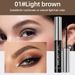 OCHEAL Cross-border Tear-off Eyebrow Glue Tear-off Speed Eyebrow Three-dimensional Eyebrow Dye Cream, Light Brown: A Must-have For Light Hair Color/wh_voghion.com