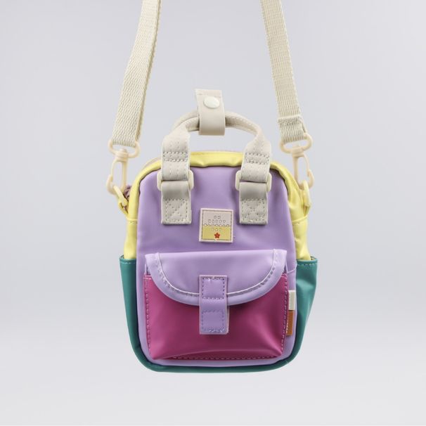 2021 Summer New Color Block Donut Mini Crossbody Shopping Phone Girls' Shoulder Bag_voghion.com