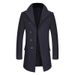 Woolen cloth men's Keel Trench Coat_voghion.com