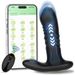 Vibrierender männlicher Teleskop-Buttplug-Analvibrator APP-Funkfernbedienung für Frauen Ass Anal Dildo Prostata Ma_voghion.com
