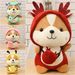 Cute Squirrel Soft And Plush Toy For Kids Dinosaur Dressup And Included Costume Bee_voghion.com