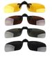Light Weight Unisex Clip On Flip Up Sunclasses Glasses Sun Men Women Driving_voghion.com